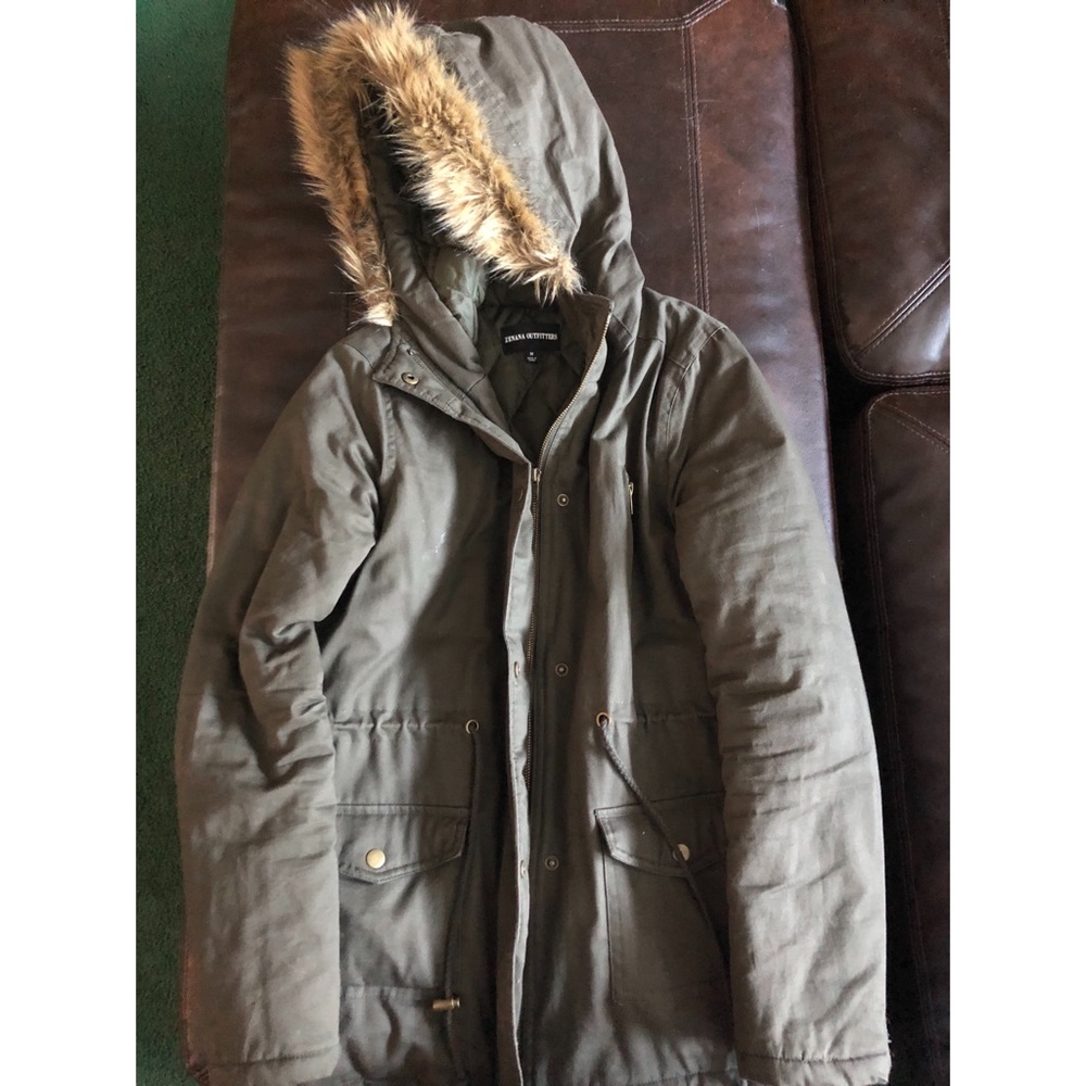 Olive green zenana outfitters jacket